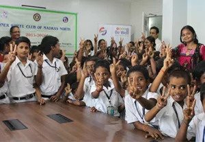 Be Well Hospitals' CSR work on Health education for Students