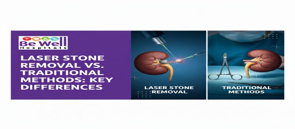 Laser Stone Removal vs. Traditional Methods: Which Treatment Is Right for You? Kidney Stone Treatment - Differences - Traditional Kidney Stone Removal - Laser Kidney Stone Removal