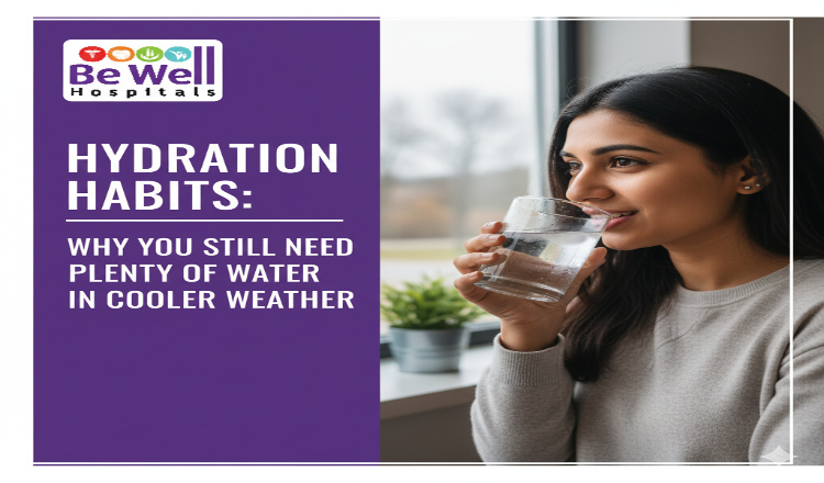 Hydration Habits: Why You Still Need Plenty of Water in Cooler Weather hydration - water - water intake - healthy body - good habits - cool weather