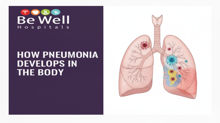 pneumonia - development of pneumonia